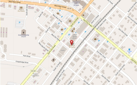 Map location of Cabot district office