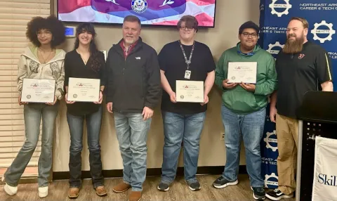 Congressman Crawford’s 2024 Congressional App Challenge winners from NEACTC.